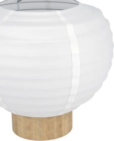 Eglo 44067 - Lampă de masă SUMMERHILL 1xE27/40W/230V alb/bej