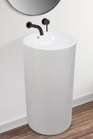 Lavoar Estera freestanding alb ceramica – H81,5 cm