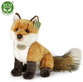 Vulpe de pluș Rappa , 27 cm ECO-FRIENDLY