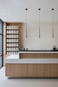 Pendul LED stil minimalist DIANA 40 negru