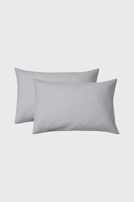 2PACK Față de pernă Siesta Grey gri 50x70 cm