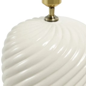 Veioza eleganta design LUX din ceramica, Savona alb 110908 HZ