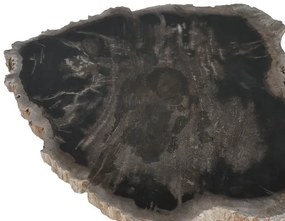 Masuta laterala, din lemn, sculptata manual, Sylvara
