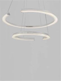 Lustra LED suspendata design circular ELMO