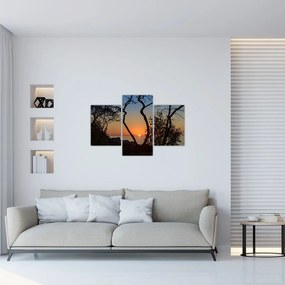 Tablou cu apus de soare (90x60 cm)