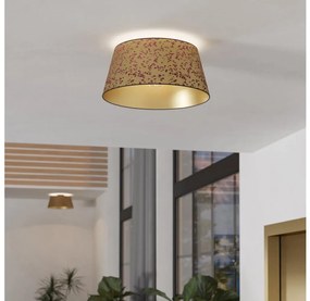 Plafonieră Eglo 390291 CASTUERA 1xE27/25W/230V auriu/roz