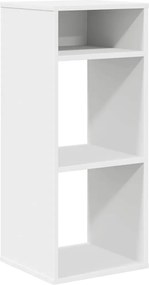 vidaXL Bibliotecă, alb, 34x31x80 cm, lemn prelucrat