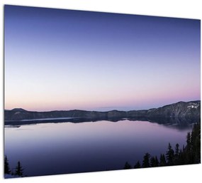 Tablou  cu lac (70x50 cm), în 40 de alte dimensiuni noi