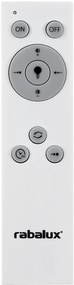 Plafoniera LED cu telecomanda design slim Ceilo neagra