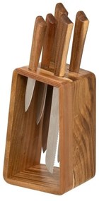 Set cutite Accacia Star, 5 piese, 15 x 11.3 x H36.3 cm