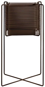 Ghiveci quadrat cu auto-irrigare, châch, ZEN, mai multe variante- Hobby Flower Culoare: oțel corten