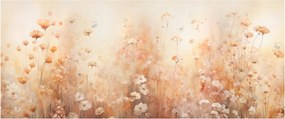 Tablou - Model de flori sălbatice (120x50 cm)
