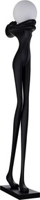 Figurina design decorativ cu iluminat HESTIA BLACK