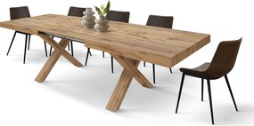 Masa Linda extensibila - RUSTIC INTEGRAL - 180 CM / 90 CM / 77 CM