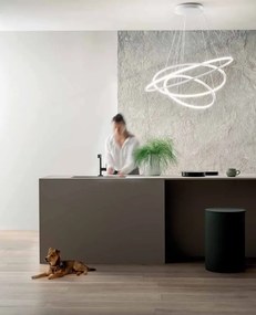 Lustra LED circulara cu 3 inele 100/80/60cm ERIKA