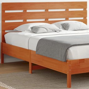 Tablie de pat, maro ceruit, 180 cm, lemn masiv de pin