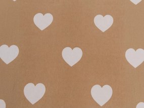 Cearsaf din microfibra CARAMHEART maro 180x200 cm