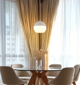 Globo 15999H1 - Lustră suspendată pe cablu RAGUSA, 1xE27/60W/230V, Ø 25 cm