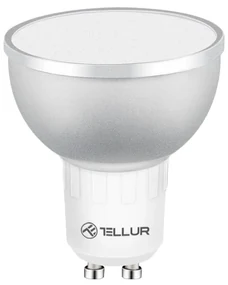 Bec Tellur WiFi Smart LED GU10, 5 W,albă caldă