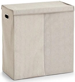 Cos de rufe 2 compartimente, Bej, 120 L, Zeller