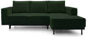 Colțar Rodriguez mini (D) (verde închis + negru). 1099136