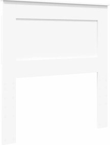 vidaXL Tăblie cap cu headboard Alb 100 cm Lemn compozit