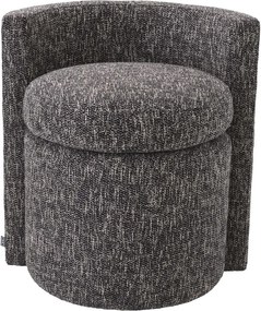 Fotoliu design LUX Arcadia, cambon negru 115326 HZ