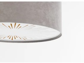 Plafonieră RAYS 2xE27/60W/230V d. 60 cm gri