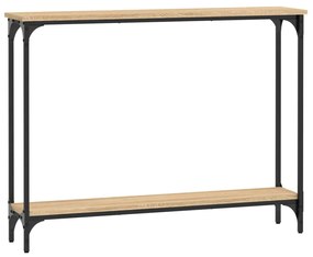 vidaXL Măsuță consolă, stejar sonoma, 100x22,5x75 cm, lemn prelucrat