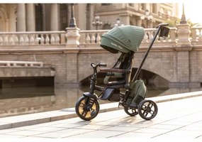 QPlay - Tricicletă pentru copii 7în1 COMFO MAX, verde