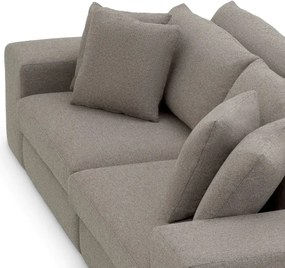 Canapea design LUX Vista Grande, Savannah grey