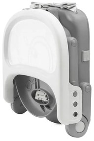 Scaun înălțător portabil Chicco POCKET SNACK gri