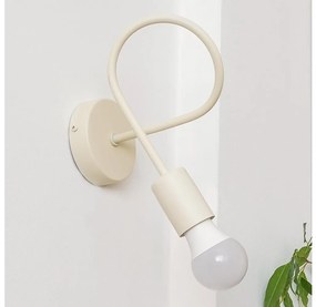 Aplica de perete OXFORD, 1xE27/15W/230V, crem