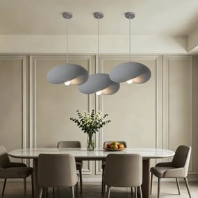 BRILAGI - Lustră pe cablu WABI SABI 1xE27/60W/230V Ø 40 cm gri