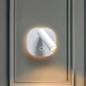 Aplica LED design modern Biblos alb