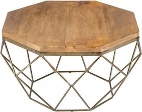 Masuta de cafea design minimalist Diamond 70cm Mango