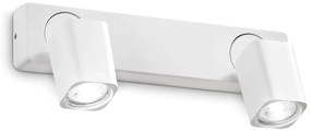 Aplica cu 2 Spoturi directionabile Rudy ap2 square, alba