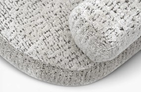 Fotoliu relax Noola rotativ - stofă bej Rimba 03