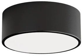 Plafonieră pentru baie CLEO 1xE27/24W/230V d. 20 cm negru IP54