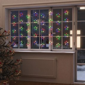 Instalatie lumini tip perdea stele 200 LED multicolor 8 functii 1, Multicolour, 200