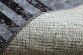 MIRO 51325.805 covor lavabil Geometric, linii anti-alunecare - gri - SECUNDAR-COTATI PRODUSUL