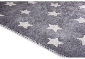 Covor pentru copii gri lavabil 80x120 cm Shining Stars – Vitaus