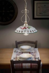 Lustra design clasic realizat manual din ceramica NAPOLI