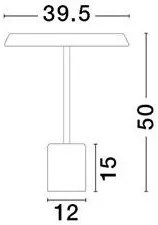 Veioza, Lampa de masa LED design decorativ OPHELIA
