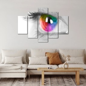 Tablou - Iris din ochi (150x105 cm)