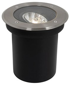 Proiector modern de sol pentru exterior din oțel AR70 reglabil IP65 - Delux