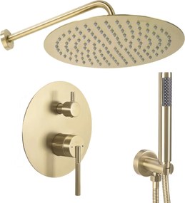 Set de dus incastrat Rea Argon Gold Brush + BOX
