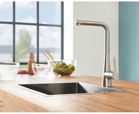 GROHE Chiuvetă de bucătărie K700 550 × 450 mm, inox - 31726SD0