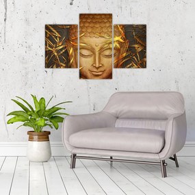 Tablou - Buddha de aur (90x60 cm)