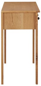 Masa de toaleta, 110x40x75 cm, lemn masiv de stejar